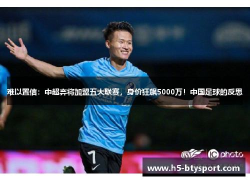 难以置信:中超弃将加盟五大联赛,身价狂飙5000万!中国足球的反思